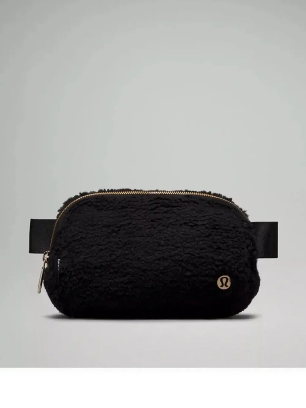 LULULEMON | Black Everywhere Belt Bag 1L Fleece Sherling - Black (O/S)